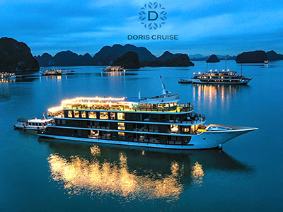 Doris Cruise: Ha Long Bay – Lan Ha Bay - Ba Trai Dao (5-star)