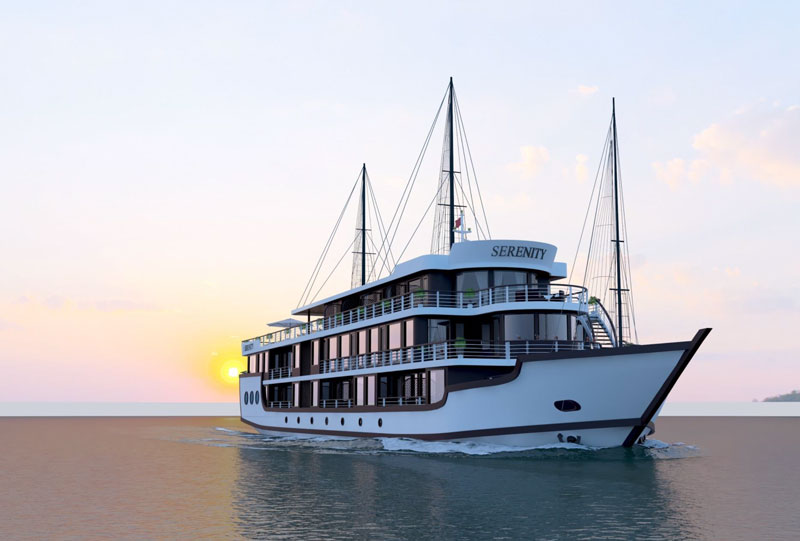 Serenity Cruises: Unique aboard Ha Long Bay & Lan Ha Bay (5-star)