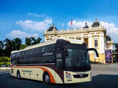 Bus Sapa - Hanoi (38 beds round-trip)